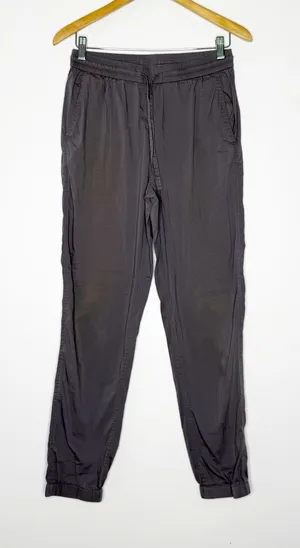 COS Jogger Pants Women’s Size Small Gray Purple Elastic Waist Tapered thumbnail 1