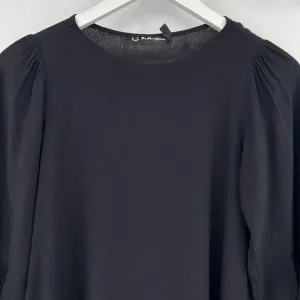 For Love‎ & Lemons Bourbon Black Lace Bell Sleeve Top Blouse Women's Size XS thumbnail 3