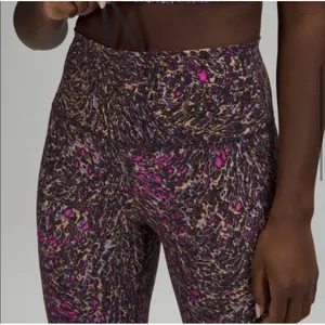 Lululemon Wunder Train High-Rise Tight 28" Topography Multi Purple Pink 12 thumbnail 4