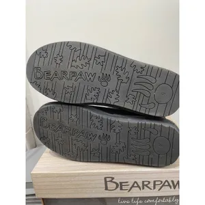 Bearpaw Maggie Charcoal Grey Suede Knit Back Winter Boots 2116W Womens 9 thumbnail 5