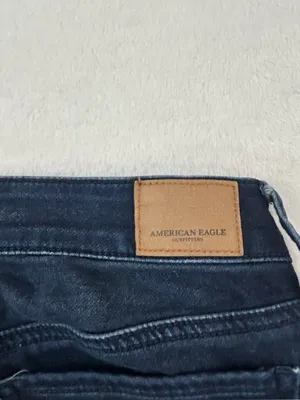 American Eagle Super Stretch X Low-Rise Dark Blue Jegging Jeans Women’s 27x30 thumbnail 13