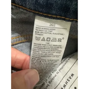 Banana Republic Darted Barrel Mid Rise Ankle‎ Jean Medium Wash 26/2 S/804434-03 thumbnail 7