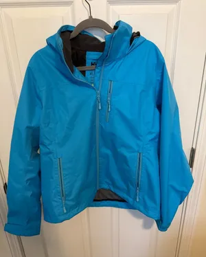 XL Helly Hansen Cyan Crew Hooded Jacket thumbnail 1