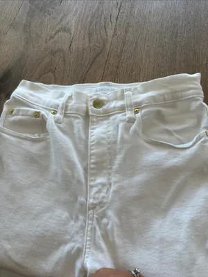 Nobody Denim Jacqueline‎ Flare High Rise white Jeans size 28 thumbnail 4