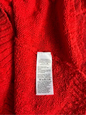 J. Crew Red V-Neck Sweater Tank Size S thumbnail 7
