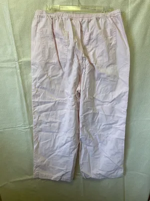Jones New York Women’s Vintage Light Pink 100% Cotton Pants Size Large thumbnail 8