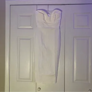 REVOLVE White Midi Strapless Dress thumbnail 3