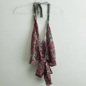 Anthropologie Valdior Boho Bohemian Belle Sleeve Paisley Top Set thumbnail 12