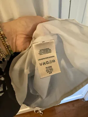 DKNYC square neck black and white high low dress M thumbnail 4