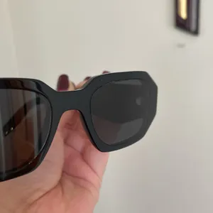 Prada Glossy Black Symbole PR 17WS Geometric Sunglasses thumbnail 3