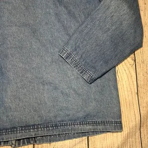 VTG 90s Teddi‎ Denim Button Up Jacket Embroidered Collar Pockets Blue Womens XL thumbnail 12