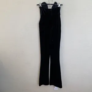 NBD x revolve black‎ strapless velvet jumpsuit NBD Kona Jumpsuit Black size XXS thumbnail 6