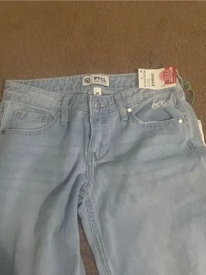 Nordstrom PTCL Women's Light Blue High-Rise Jeans - Size 26 thumbnail 15