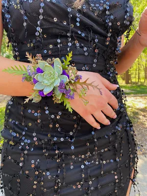 Long black dress Size M thumbnail 3