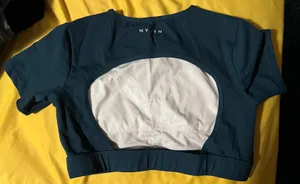 Open Back Cropped Tee thumbnail 2