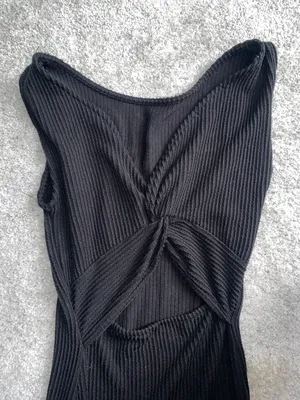 Antistar Knotted Crisscross-Back Dress thumbnail 4