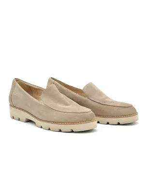 Vionic Kensley Loafers Women’s Size 7.5 Taupe Suede Lug Sole Comfort Shoes thumbnail 5