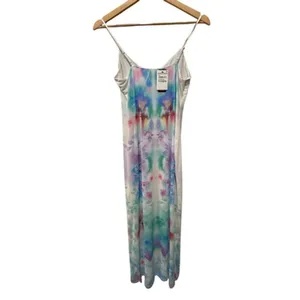AFRM Alyson Mesh Panel Maxi Dress Size XS thumbnail 8