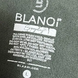 Blanqi Everyday Maternity Belly Support Leggings Storm Olive Green Size Large thumbnail 6