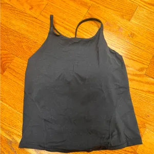 🌸Sweaty Betty Black Slim Strappy Camisole thumbnail 1
