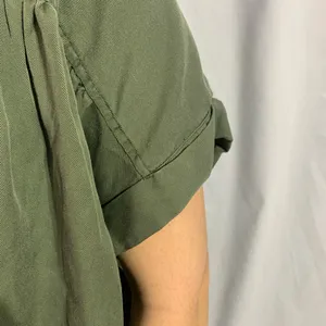 Loft green flowy top by Lou & Grey size Medium thumbnail 3
