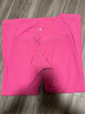 Lululemon Pink Cropped Leggings thumbnail 2