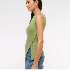 A&F Asymmetrical Sweater Tank thumbnail 3