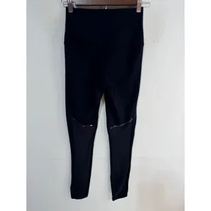 Nike Leggings Cool Sculpt Dri-Fit High Waisted Mesh Panel Womens S Black Workout thumbnail 9