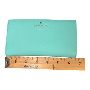 Kate Spade Tiffany Blue Mikas Pond Stacy Wallet thumbnail 7