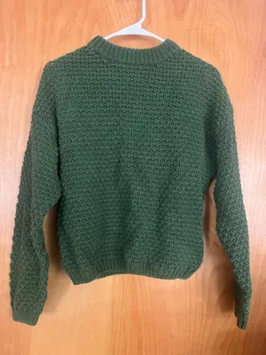 Universal Threads Green Knit Sweater thumbnail 1