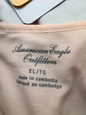 American Eagle Outfitters Blush Pink Crewneck Top thumbnail 6
