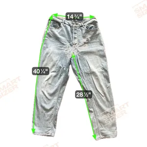 H&M Light Blue Casual Jeans used thumbnail 8