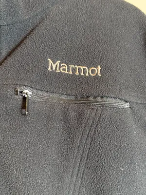 Vintage Marmot Windstopper Full Zip Fleece Vest Women's Large Black Gorpcore thumbnail 7