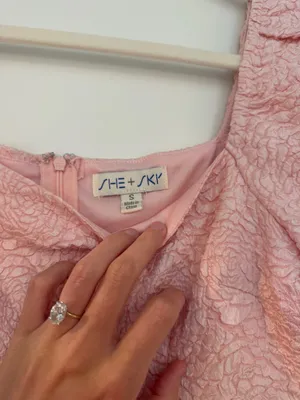 Four Sisters Boutique Pink dress thumbnail 4