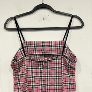 Urban Outfitters Pink Plaid Dress Y2K Size Medium thumbnail 4