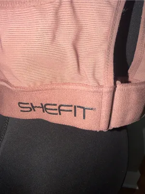 SHEFIT Ultimate Flex Adjustable Supportive Sports Bra 3 Luxe no padding Pink Size 2X thumbnail 5