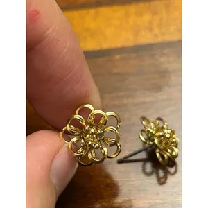 Vintage fashion jewlery earrings pin 3 pairs thumbnail 6