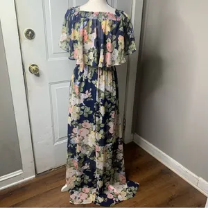 Show me Your mumu hacienda multi way maxi‎ bridesmaids dress party blossom small thumbnail 8
