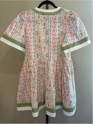 Women's Entro Garden Floral Babydoll Mini Dress Size S thumbnail 3