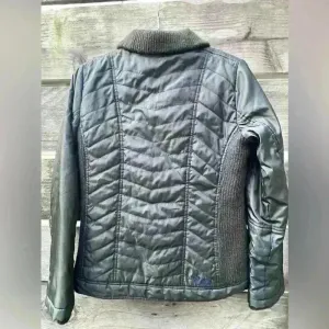 Volcom Puffer Thermal Jacket Vintage Ski Snow Snowboarding Winter Black Y2K‎ thumbnail 2