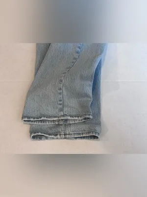 Abercrombie & Fitch The Baggy Low Rise Jeans 24 / 00 Light Wash Y2K 90s Regular thumbnail 7