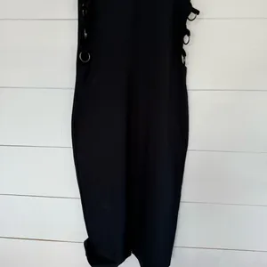 Free People Women’s Large Black Circle Ring Cutout Maxi Dress thumbnail 7