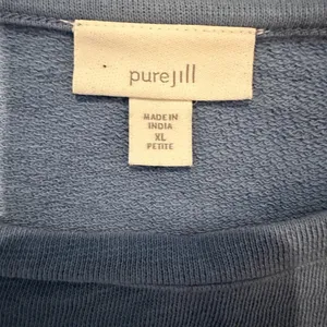 J. Jill pure 100% cotton FrenchTerry sweatshirt 3/4 balloon sleeve XLP‎ thumbnail 5