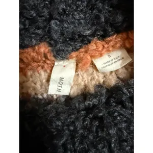 Anthropologie‎ Moth Murray Striped Cowl Neck Sweater sz S thumbnail 6