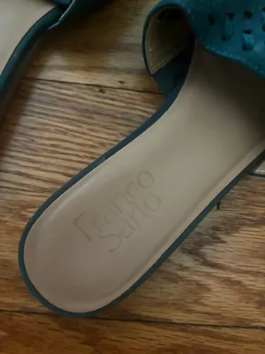 Franco Sarto Teal  Sandals thumbnail 3