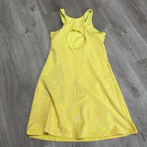 Outdoor Voices Tennis Dress Athletic Flow Circle Spring Fling Yellow Small thumbnail 4