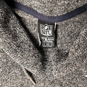 NFL Tennessee Titans Gray Pullover Sweatshirt Funnel Neck Womens XL‎ thumbnail 4