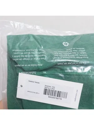 NWT Outdoor Voices Warmup 5" Biker Short XXS Spearmint Green Workout Mid Rise thumbnail 6