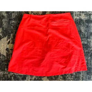 Nike Dri-FIT Victory Women's Golf Skirt BV0253-644 SizeSmall Orange Tone Stretch thumbnail 2