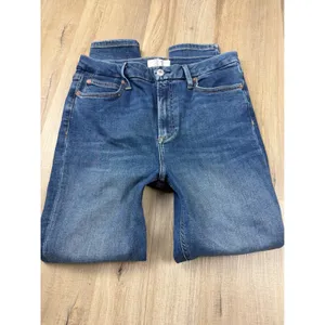 Free People We The Free‎ Thirty-One Skinny Jeans Medium Wash Blue Denim Size 31 thumbnail 4